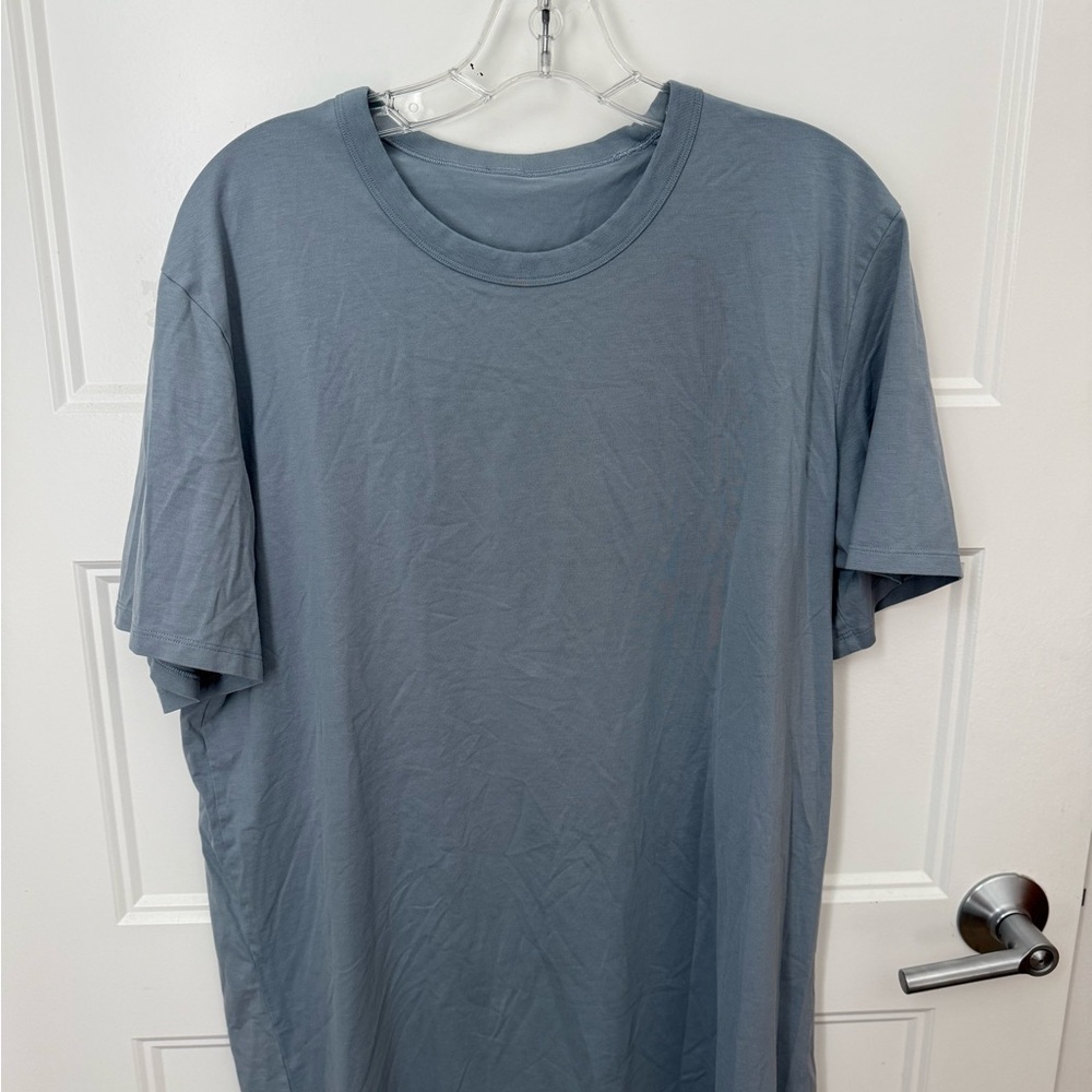 lululemon athletica Slate Blue Short Sleeve Tee L - Picture 2 of 3